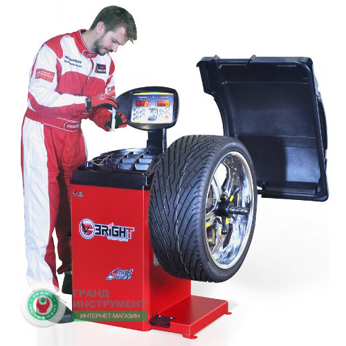 Верстат балансувальний напівавтомат CB67 220V BRIGHT