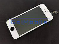 Дисплей iPhone 5S, iPhone SE з сенсором білий оригінал (Китай)