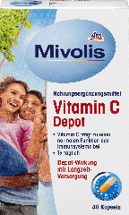 Вітаміни Mivolis Vitamin С Depot 40 капс.