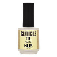 Масло для кутикулы NUB Cuticle Oil Vanilla с ароматом ванили, 15 мл