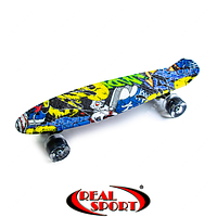 Скейтборд Penny Board Cool Draft Joker SK120070 22in зі світловими колесами