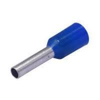 Наконечник — гільза трубчастий ізольований Е0,75-8мм синій GAV 338, фото 1