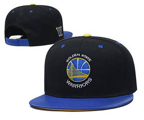 Чорна кепка сніпбек Голден Стейт Golden State Warriors snapback