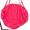 Підвісне крісло гамак для будинку й саду 80 х 120 см до 100 кг рожевого кольору, фото 5
