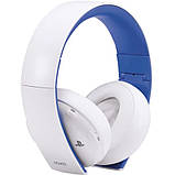Амбушури Sony PlayStation PS3 PS4 Gold Wireless Stereo Headset 2.0 7.1 CECHYA-0083 Колір Білий White, фото 2