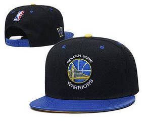 Чорна кепка сніпбек Голден Стейт Golden State Warriors snapback