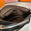 Чоловіча шкіряна сумка Giorgio Armani формату А4, фото 5