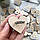 Весільні бутоньєрки з дерева у формі серця, фото 4