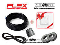 Комплект теплої підлоги нагрівальний кабель Flex ( 4.5 м.кв) 787.5 вт Серія Terneo S