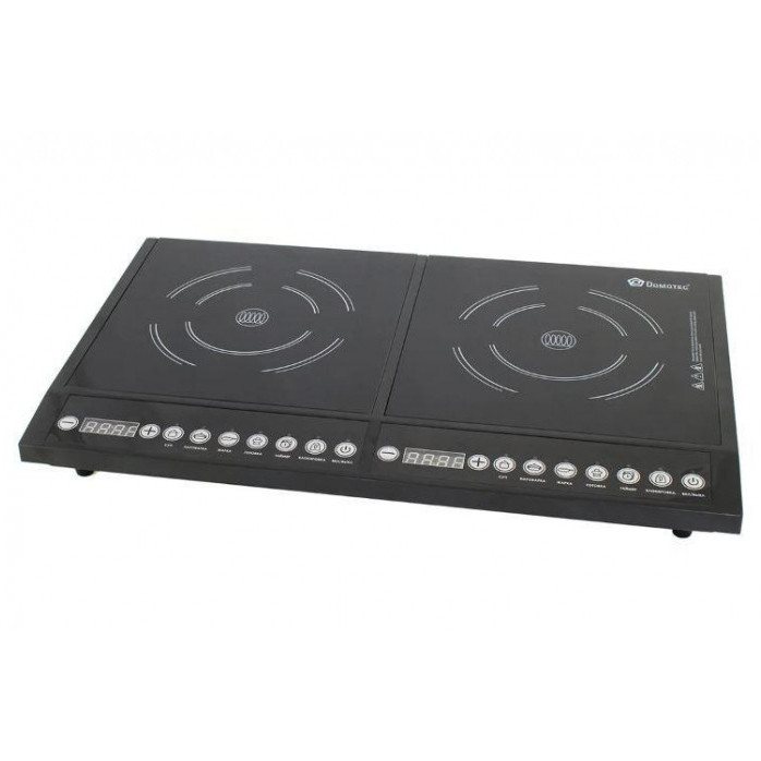 Індукційна електроплита Domotec MS-5862 на 2 конфорки