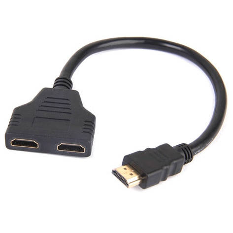 Спліттер HDMI - 2 HDMI, розгалужувач, комутатор, фото 1