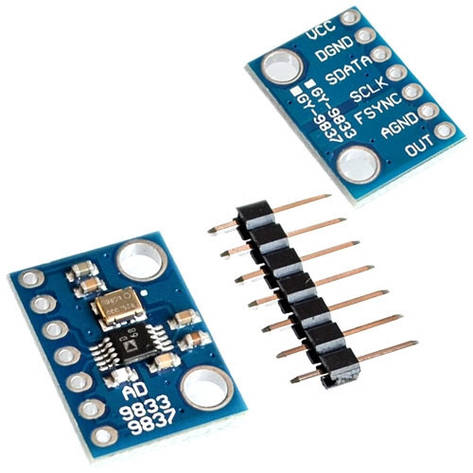 Генератор сигналу синтезатор частот DDS AD9833 для Arduino, фото 1