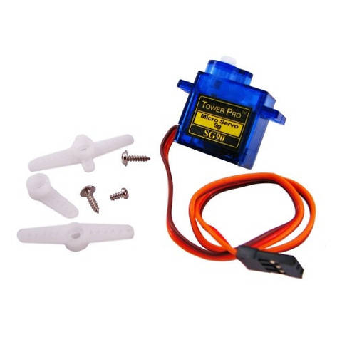 Сервопривід, серва Tower Pro 9g SG90 для Arduino PIC ARM AVR, фото 1