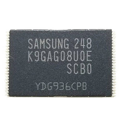 Чип K9GAG08U0E-SCB0 TSOP-48, NAND Flash Samsung 16ГБ, фото 1