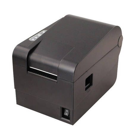 Термопринтер етикеток, наклейок, штрихкоду Xprinter XP-235B 58мм, фото 1