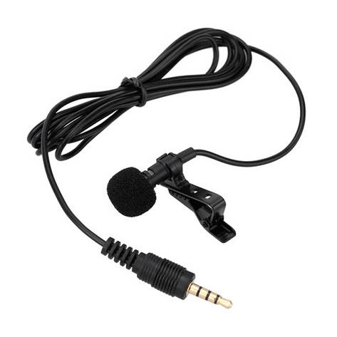Мікрофон петличний петличка для смартфона, планшета TRRS 4pin, фото 1