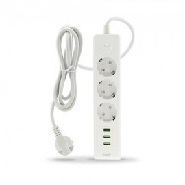 Мережевий фільтр - подовжувач HAVIT HV-SP8813 3 USB ,3 розетки