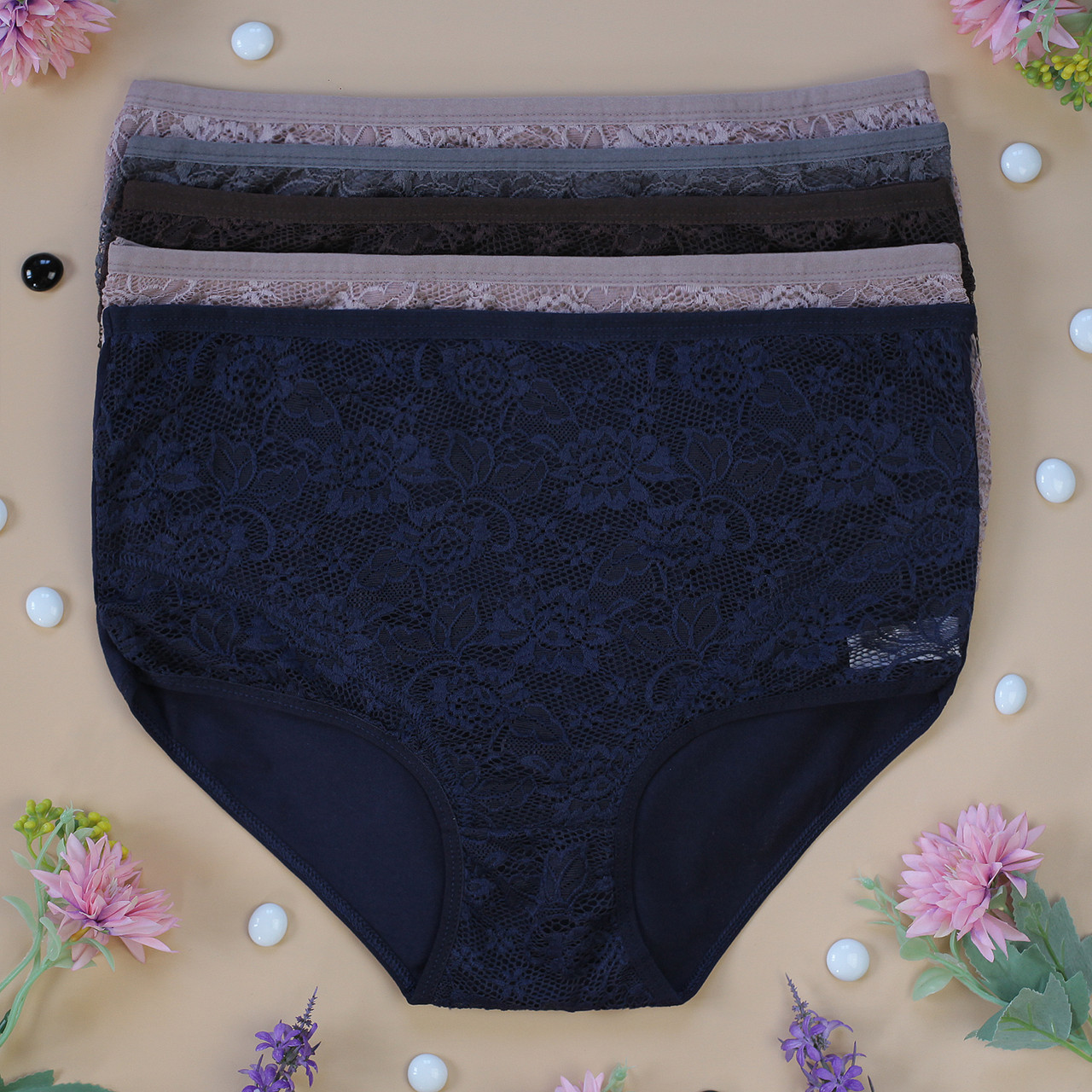 Труси жіночі сліпи Nicoletta Туреччина батал 6XL, 7XL | 5 шт.