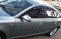 Дефлектори вікон (вставні!) вітровики Audi A6 (C6) 2004-2011 4D 4шт. Sedan, HEKO, 10217