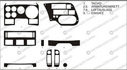 Наклейки на панель DAF 95 XF 1997-2002