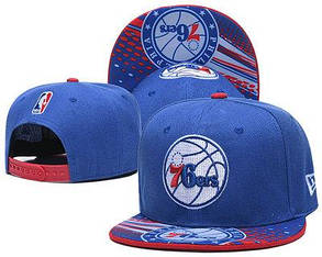 Синя кепка сніпбек Філадельфія 76ers snapback NBA