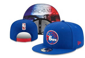Синя кепка сніпбек Філадельфія 76ers snapback NBA