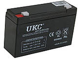 Акумулятор UKC Battery WST-12 6V 12A, фото 3