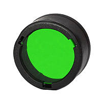 Дифузор фільтр для ліхтарів Nitecore NFG23 (22-23mm), зелений
