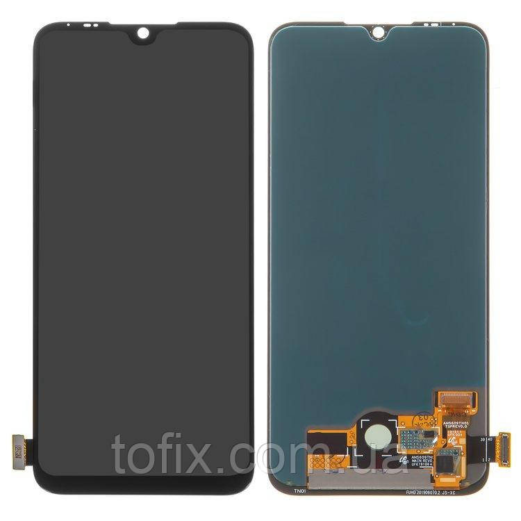 Дисплей для Xiaomi Mi A3, Xiaomi CC9e, модуль в зборі (екран і сенсор), чорний, OLED