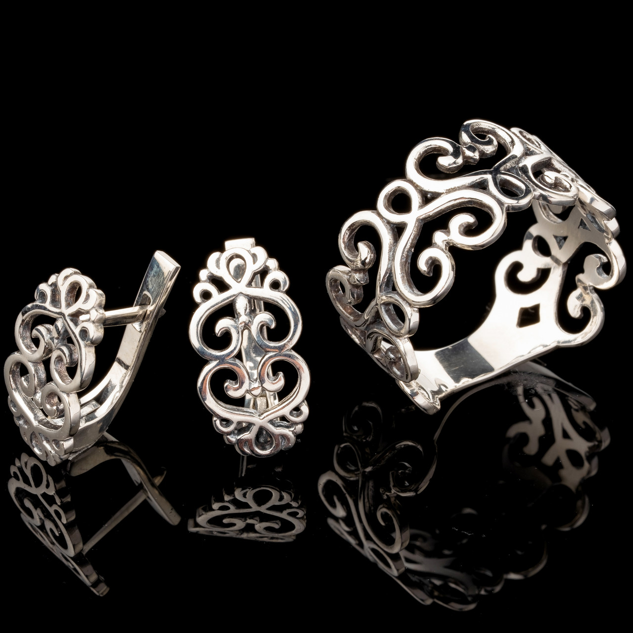 Серебряный набор 925 пробы арт. 579г