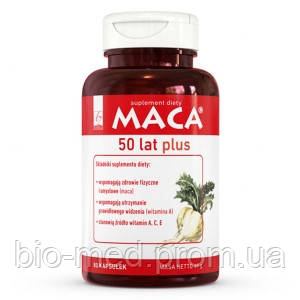 MACA 50+ — для здоров'я літніх людей, 80 кап., фото 1