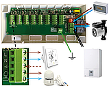 Контролер для систем водяної теплої підлоги на 8 контурів Tervix Pro Line С8, центр комутації, управління 511008, фото 2