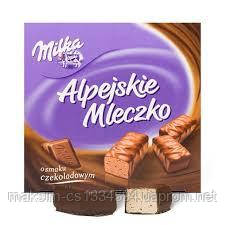 Цукерки Milka Alpejskie Mleczko шоколадне, 330 г