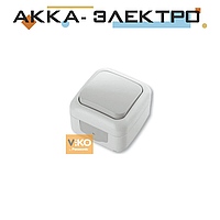 Выключатель 1-кл ViKO Palmiye 90555401 Белый