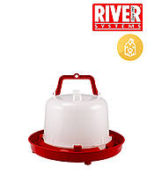 Поїлка бункерна 5л для птиці, з ручкою