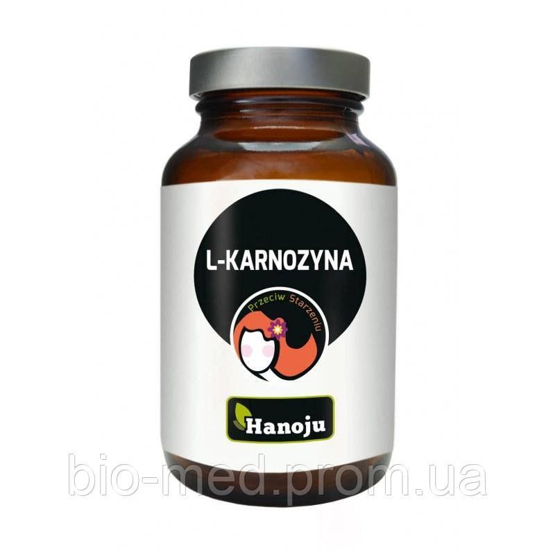 L-Karnozyna — амінокислота L-карнозин, 400 мг, 60 кап., фото 1