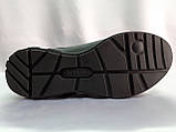 Стильні осінні шкіряні кросівки ортопедичні Bertoni, фото 2