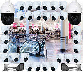 Установка ip-відеоспостереження в супермаркеті