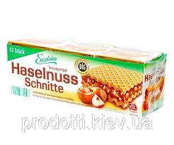 Вафлі Excelsior Haselnuss Schnitte (з горіхом), 250 г