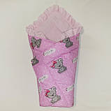 Конверт ковдра на виписку "Ведмедик Тедді", фото 2