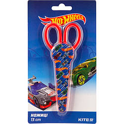 Ножиці в пластиковому футлярі Kite Hot Wheels HW19-125, 13 см