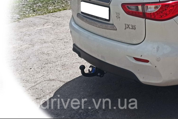 Фаркоп INFINITI QX-60 (JX-35) 2013- + електропакет, гак знімається