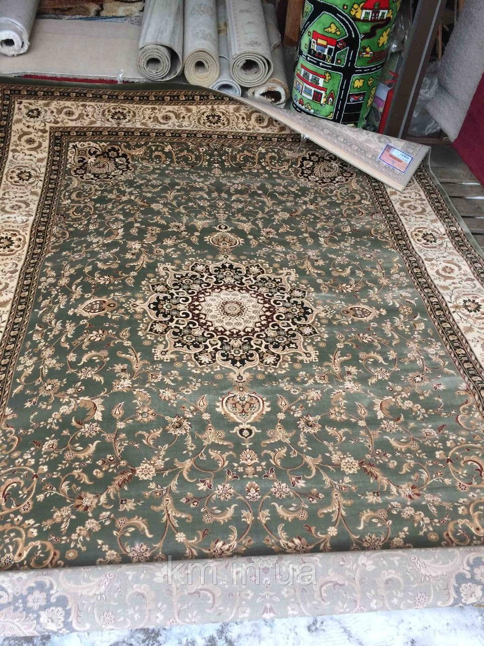Класичний килим Oriental 4672 зелений