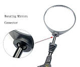 Мото дзеркало складне шарнірне 1шт (enduro atv і тд), фото 4