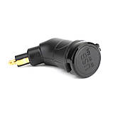 Зарядка для мотоцикла USB роз'єм BMW DIN Hella з підсвічуванням, фото 4