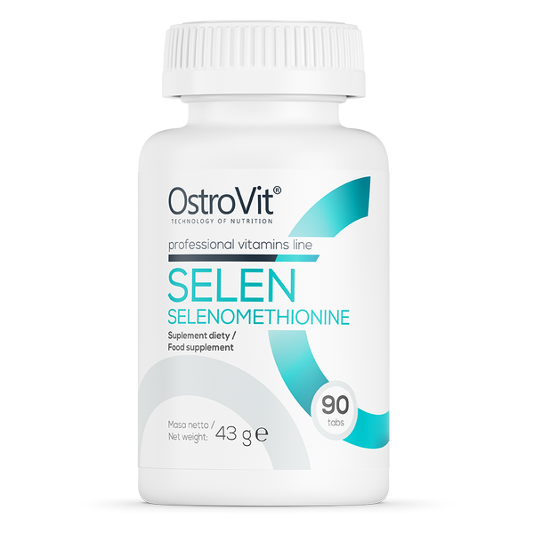 Selen Selenomethionine 100 мкг OstroVit 90 таблеток, фото 1