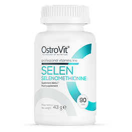 Selen Selenomethionine 100 мкг OstroVit 90 таблеток