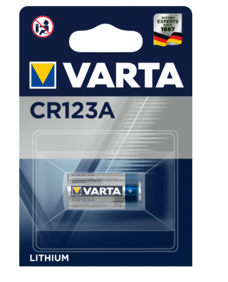 Батарейка VARTA CR 123A BLI 1шт LITHIUM