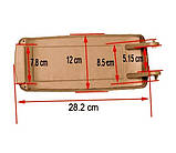 Кришка підлокітника Audi A6 C5 99-05 Бежева, фото 5