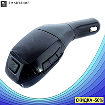 FM трансмітер MOD HZ H20 + BT з пультом, MP3 модулятор, фм модулятор для авто, блютуз модулятор, фото 3